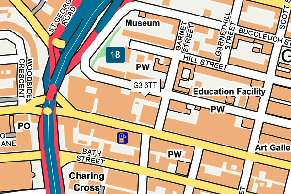 G3 6TT map - OS OpenMap – Local (Ordnance Survey) G3 6TT map - OS OpenMap – Local (Ordnance Survey)