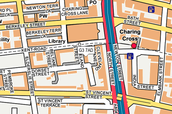 G3 7AD map - OS OpenMap – Local (Ordnance Survey)