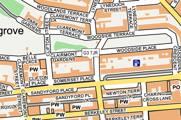 G3 7JR map - OS OpenMap – Local (Ordnance Survey)