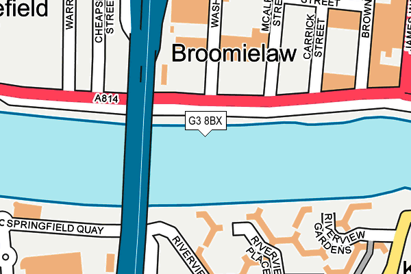 G3 8BX map - OS OpenMap – Local (Ordnance Survey) G3 8BX map - OS OpenMap – Local (Ordnance Survey)