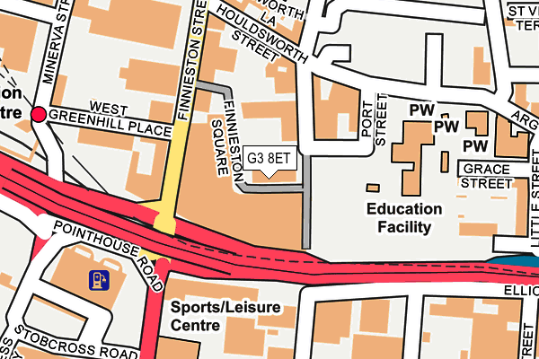 G3 8ET map - OS OpenMap – Local (Ordnance Survey) G3 8ET map - OS OpenMap – Local (Ordnance Survey)