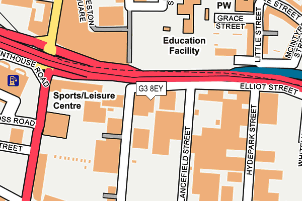 G3 8EY map - OS OpenMap – Local (Ordnance Survey) G3 8EY map - OS OpenMap – Local (Ordnance Survey)