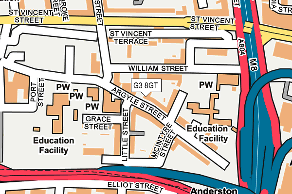 G3 8GT map - OS OpenMap – Local (Ordnance Survey) G3 8GT map - OS OpenMap – Local (Ordnance Survey)