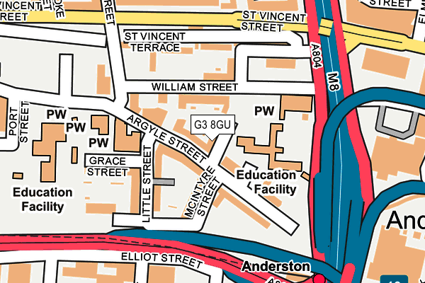 G3 8GU map - OS OpenMap – Local (Ordnance Survey) G3 8GU map - OS OpenMap – Local (Ordnance Survey)
