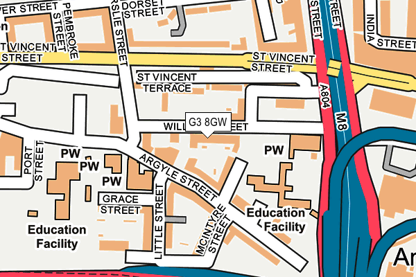 G3 8GW map - OS OpenMap – Local (Ordnance Survey) G3 8GW map - OS OpenMap – Local (Ordnance Survey)
