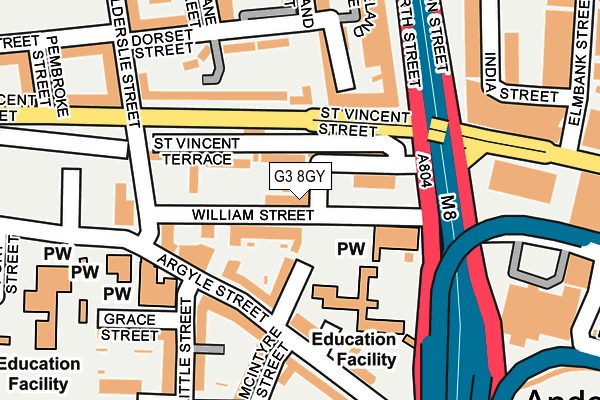 G3 8GY map - OS OpenMap – Local (Ordnance Survey) G3 8GY map - OS OpenMap – Local (Ordnance Survey)