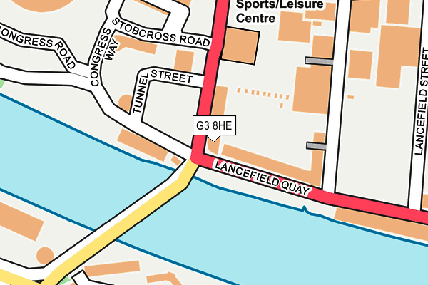 G3 8HE map - OS OpenMap – Local (Ordnance Survey)