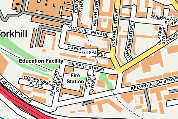 G3 8PJ map - OS OpenMap – Local (Ordnance Survey) G3 8PJ map - OS OpenMap – Local (Ordnance Survey)