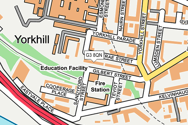 G3 8QN map - OS OpenMap – Local (Ordnance Survey) G3 8QN map - OS OpenMap – Local (Ordnance Survey)