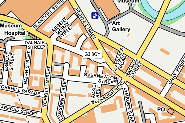 G3 8QY map - OS OpenMap – Local (Ordnance Survey) G3 8QY map - OS OpenMap – Local (Ordnance Survey)