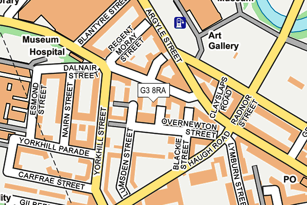 G3 8RA map - OS OpenMap – Local (Ordnance Survey) G3 8RA map - OS OpenMap – Local (Ordnance Survey)