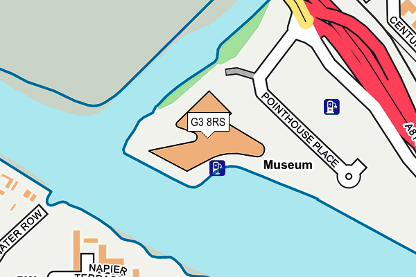 G3 8RS map - OS OpenMap – Local (Ordnance Survey)