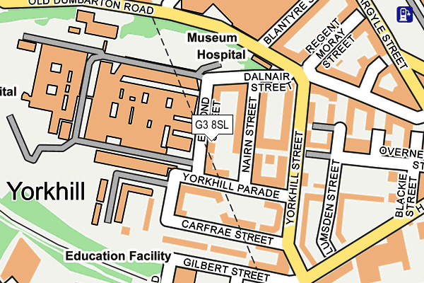 G3 8SL map - OS OpenMap – Local (Ordnance Survey) G3 8SL map - OS OpenMap – Local (Ordnance Survey)