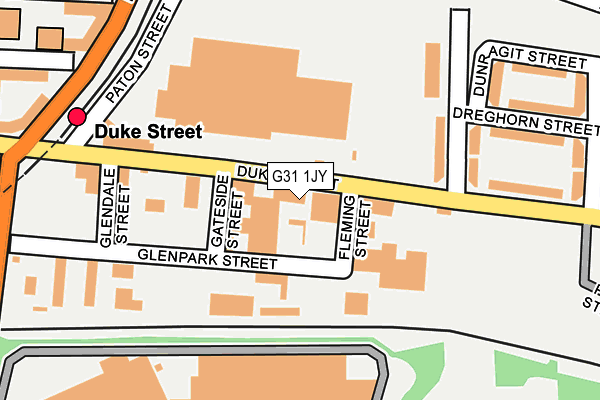 G31 1JY map - OS OpenMap – Local (Ordnance Survey) G31 1JY map - OS OpenMap – Local (Ordnance Survey)