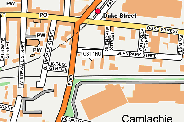 G31 1NU map - OS OpenMap – Local (Ordnance Survey) G31 1NU map - OS OpenMap – Local (Ordnance Survey)