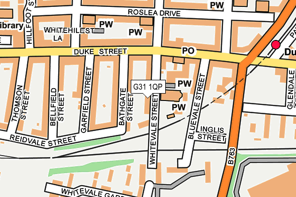 G31 1QP map - OS OpenMap – Local (Ordnance Survey) G31 1QP map - OS OpenMap – Local (Ordnance Survey)