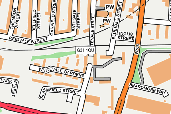 G31 1QU map - OS OpenMap – Local (Ordnance Survey) G31 1QU map - OS OpenMap – Local (Ordnance Survey)