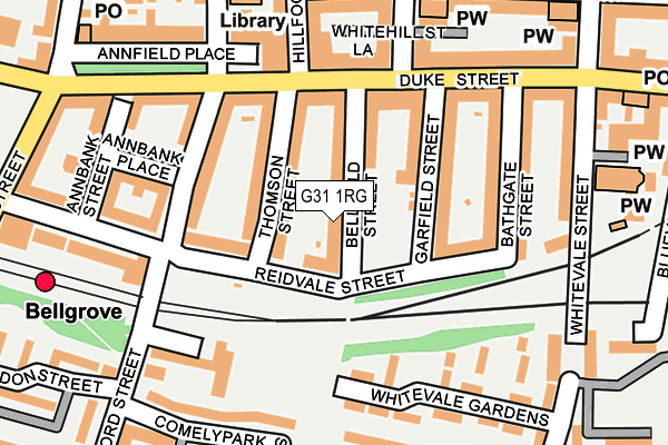 G31 1RG map - OS OpenMap – Local (Ordnance Survey) G31 1RG map - OS OpenMap – Local (Ordnance Survey)