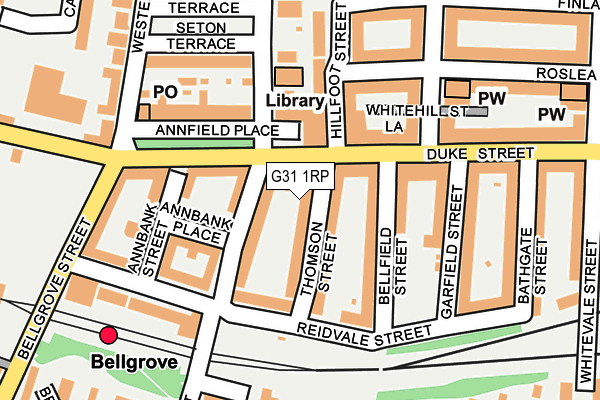 G31 1RP map - OS OpenMap – Local (Ordnance Survey) G31 1RP map - OS OpenMap – Local (Ordnance Survey)