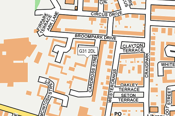 G31 2DL map - OS OpenMap – Local (Ordnance Survey) G31 2DL map - OS OpenMap – Local (Ordnance Survey)