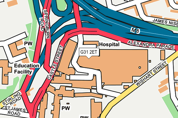 G31 2ET map - OS OpenMap – Local (Ordnance Survey) G31 2ET map - OS OpenMap – Local (Ordnance Survey)