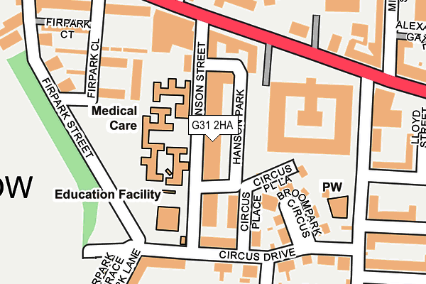 G31 2HA map - OS OpenMap – Local (Ordnance Survey) G31 2HA map - OS OpenMap – Local (Ordnance Survey)