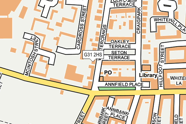 G31 2HS map - OS OpenMap – Local (Ordnance Survey) G31 2HS map - OS OpenMap – Local (Ordnance Survey)