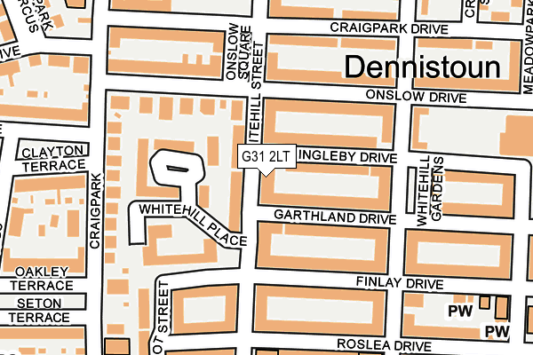 G31 2LT map - OS OpenMap – Local (Ordnance Survey) G31 2LT map - OS OpenMap – Local (Ordnance Survey)