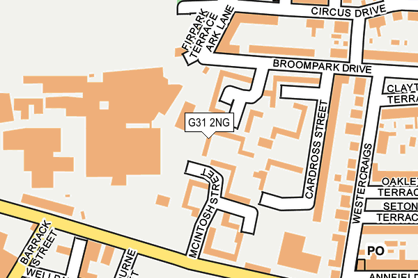 G31 2NG map - OS OpenMap – Local (Ordnance Survey) G31 2NG map - OS OpenMap – Local (Ordnance Survey)