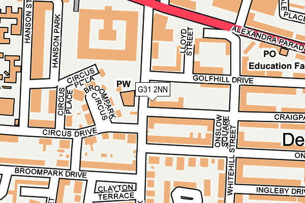 G31 2NN map - OS OpenMap – Local (Ordnance Survey) G31 2NN map - OS OpenMap – Local (Ordnance Survey)