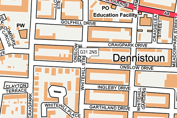 G31 2NS map - OS OpenMap – Local (Ordnance Survey) G31 2NS map - OS OpenMap – Local (Ordnance Survey)