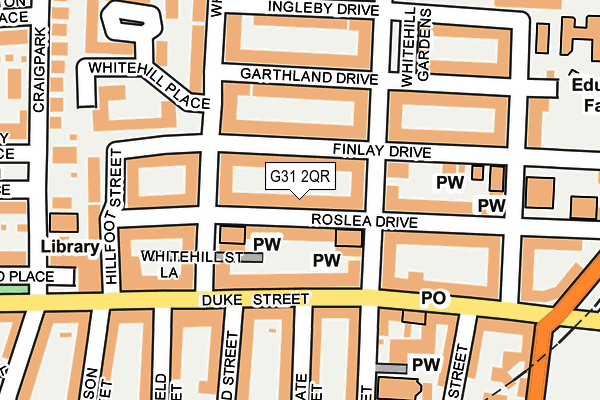 G31 2QR map - OS OpenMap – Local (Ordnance Survey) G31 2QR map - OS OpenMap – Local (Ordnance Survey)