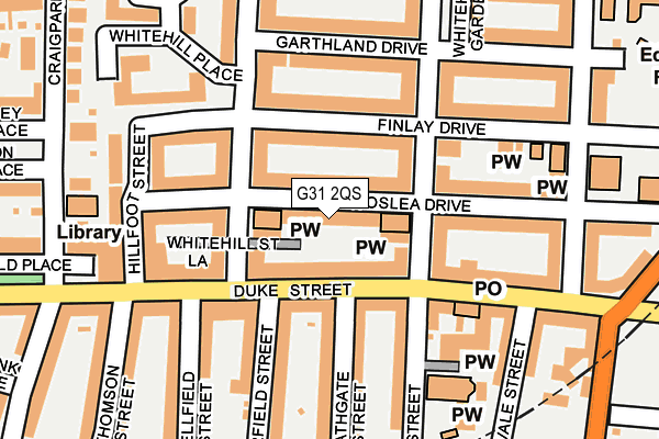 G31 2QS map - OS OpenMap – Local (Ordnance Survey) G31 2QS map - OS OpenMap – Local (Ordnance Survey)