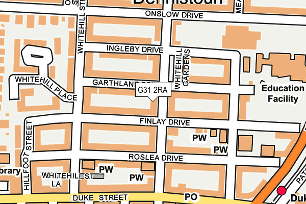 G31 2RA map - OS OpenMap – Local (Ordnance Survey) G31 2RA map - OS OpenMap – Local (Ordnance Survey)