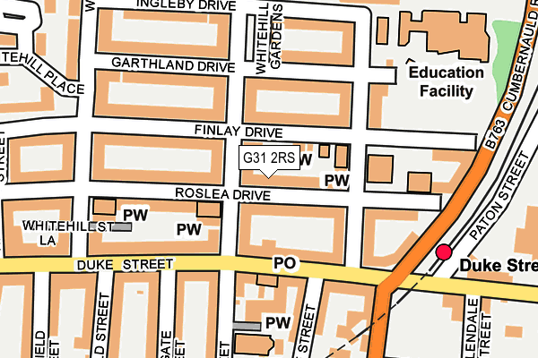 G31 2RS map - OS OpenMap – Local (Ordnance Survey) G31 2RS map - OS OpenMap – Local (Ordnance Survey)