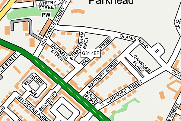G31 4BF map - OS OpenMap – Local (Ordnance Survey) G31 4BF map - OS OpenMap – Local (Ordnance Survey)