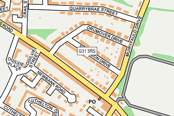 G31 5RS map - OS OpenMap – Local (Ordnance Survey) G31 5RS map - OS OpenMap – Local (Ordnance Survey)