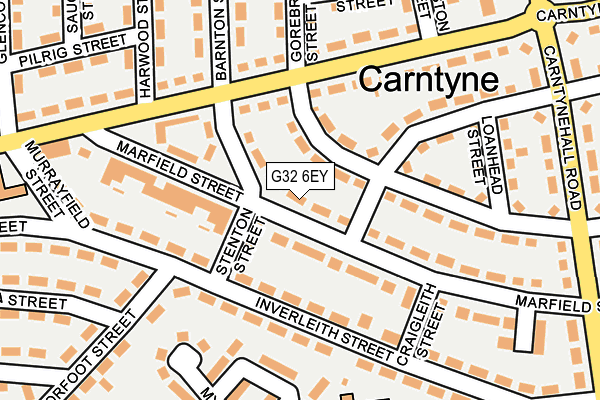 G32 6EY map - OS OpenMap – Local (Ordnance Survey) G32 6EY map - OS OpenMap – Local (Ordnance Survey)