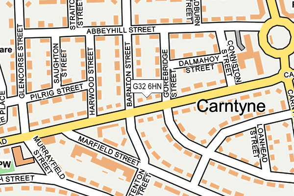 G32 6HN map - OS OpenMap – Local (Ordnance Survey) G32 6HN map - OS OpenMap – Local (Ordnance Survey)