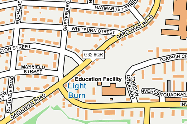 G32 6QR map - OS OpenMap – Local (Ordnance Survey) G32 6QR map - OS OpenMap – Local (Ordnance Survey)