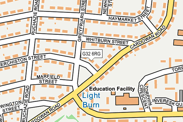 G32 6RG map - OS OpenMap – Local (Ordnance Survey) G32 6RG map - OS OpenMap – Local (Ordnance Survey)