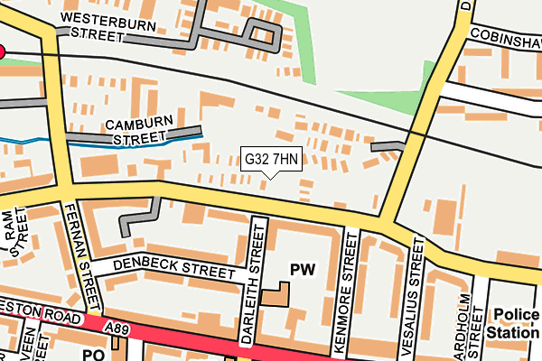 G32 7HN map - OS OpenMap – Local (Ordnance Survey) G32 7HN map - OS OpenMap – Local (Ordnance Survey)