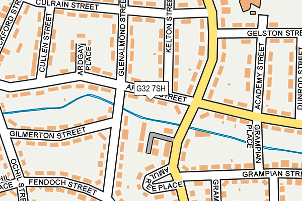G32 7SH map - OS OpenMap – Local (Ordnance Survey) G32 7SH map - OS OpenMap – Local (Ordnance Survey)