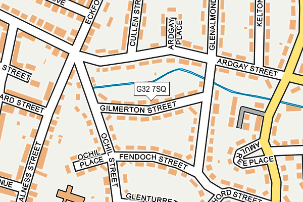 G32 7SQ map - OS OpenMap – Local (Ordnance Survey) G32 7SQ map - OS OpenMap – Local (Ordnance Survey)