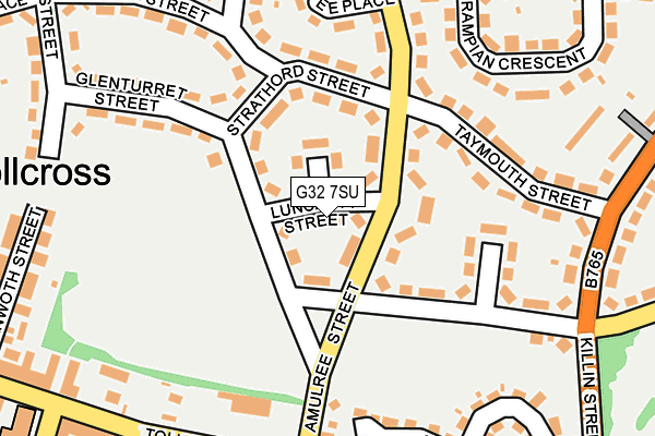 G32 7SU map - OS OpenMap – Local (Ordnance Survey) G32 7SU map - OS OpenMap – Local (Ordnance Survey)