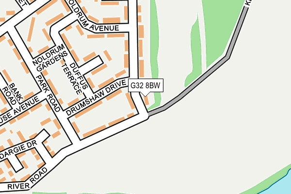 G32 8BW map - OS OpenMap – Local (Ordnance Survey) G32 8BW map - OS OpenMap – Local (Ordnance Survey)