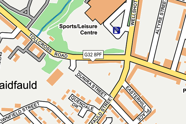 G32 8PF map - OS OpenMap – Local (Ordnance Survey) G32 8PF map - OS OpenMap – Local (Ordnance Survey)