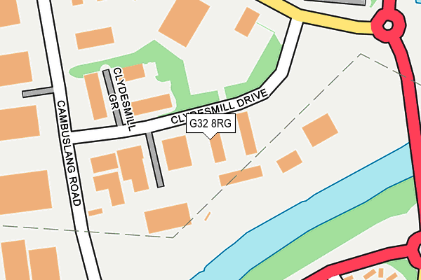 G32 8RG map - OS OpenMap – Local (Ordnance Survey) G32 8RG map - OS OpenMap – Local (Ordnance Survey)