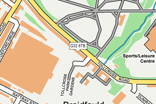 G32 8TB map - OS OpenMap – Local (Ordnance Survey) G32 8TB map - OS OpenMap – Local (Ordnance Survey)