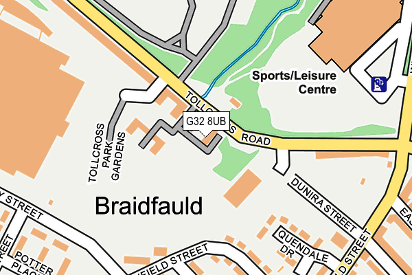 G32 8UB map - OS OpenMap – Local (Ordnance Survey) G32 8UB map - OS OpenMap – Local (Ordnance Survey)